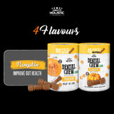 Absolute Holistic BOOST! Dental Chew Value Tub for Dogs - Pumpkin (2 sizes)