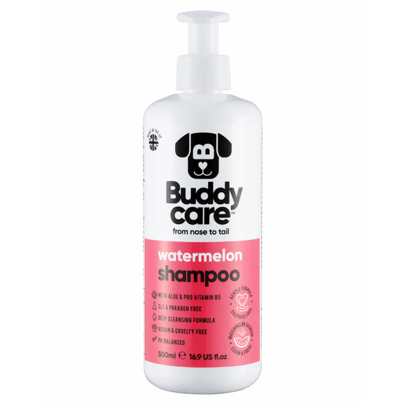 Buddy Care Dog Shampoo - Watermelon (500ml)