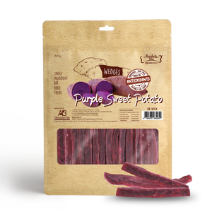 Absolute Bites Air Dried Purple Sweet Potato Treats for Dogs (2 sizes)