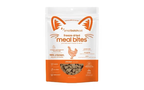 Smallbatch Freeze Dried Raw Cat Bites - Chicken (10oz/283.5g)