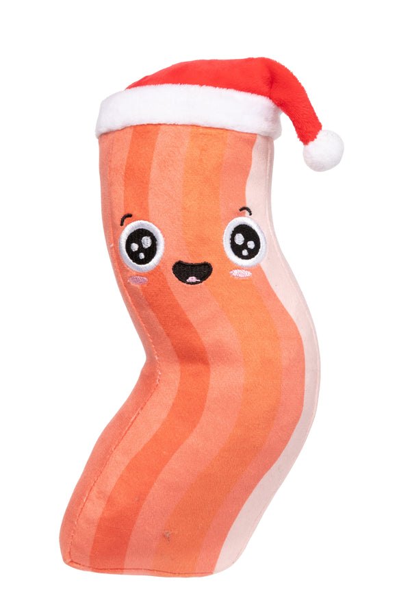 FuzzYard Christmas Dog Toy - Bacon-ing To Look A Lot Like Xmas