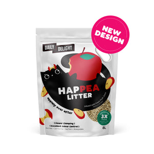 Daily Delight Happea Applely Ever After (Apple) Clumping Cat Litter 8L