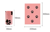 [The Paw Lover] Sakura Pink Paw Print Dog Poop Bag (10rolls/150pcs)
