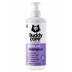 Buddy Care Cat Shampoo - White Cat (500ml)