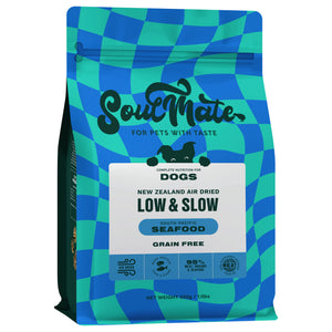 SoulMate Low & Slow South Pacific Seafood Air Dried Dog Food (2 sizes)