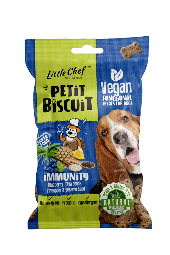 Little Chef Grain Free Immunity Functional Treats for Dogs (100g)