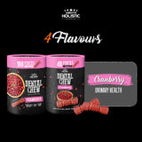 Absolute Holistic BOOST! Dental Chew Value Tub for Dogs - Cranberry (2 sizes)
