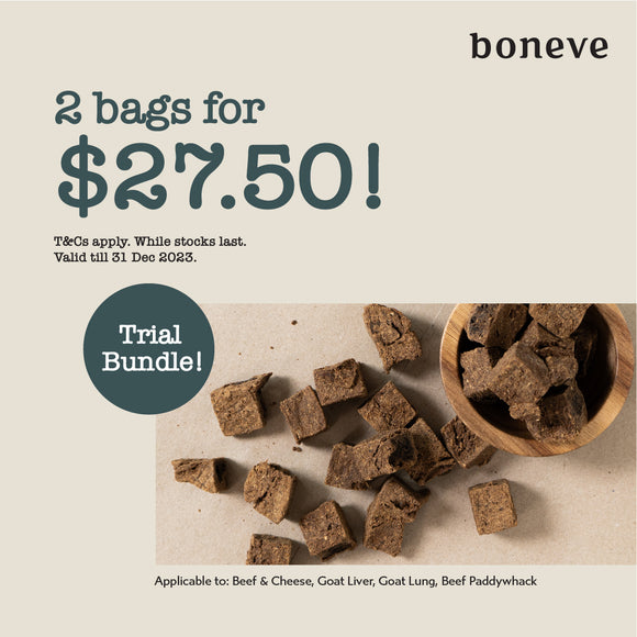 [2FOR$27.50] Boneve Treats for Dogs