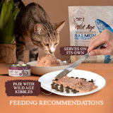 Absolute Bites Wild Age Complete & Balanced Diet Canned Cat Food - Rabbit Recipe (80g x 6)