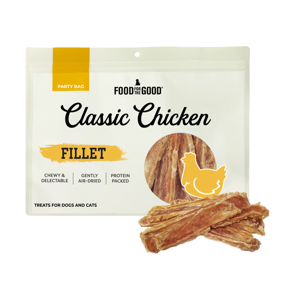 Food for the Good Party Bag Chicken Fillet for Dogs & Cats (200g x 2packs)