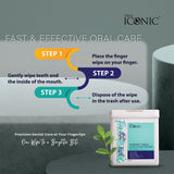 True Iconic Purffect Smile Teeth Cleaning Finger Wipes (50pcs)