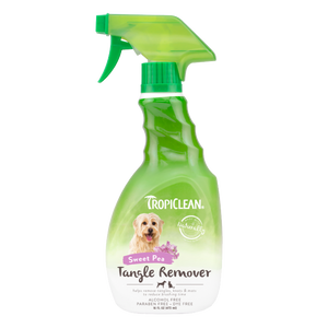 TropiClean Sweet Pea Tangle Remover Spray for Pets (16oz)