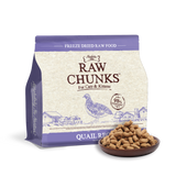 Absolute Bites Raw Chunks Freeze Dried Raw Food for Cats & Kittens - Quail Recipe (2 sizes)