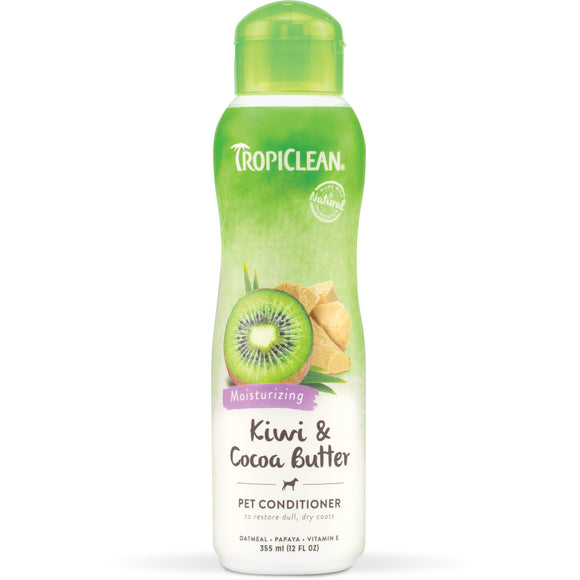 Tropiclean Moisturizing Kiwi & Cocoa Butter Pet Conditioner (2 sizes)