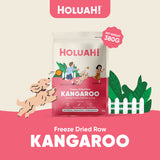 Holuah! Freeze Dried Raw Kangaroo for Dogs (380g)
