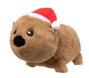 FuzzYard Christmas Dog Toy - Felix-Navidad the Wombat