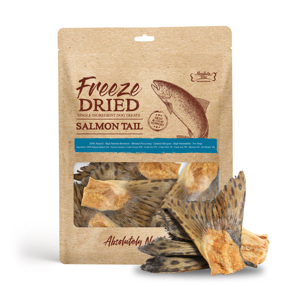 Absolute Bites Freeze Dried Treats (Salmon Tail) for Dogs (30g)