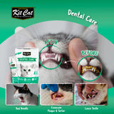 Kit Cat Daily Nutritional Supplement Gel For Cats & Kittens - Dental Care (Tub) | (5g x 30 sticks)