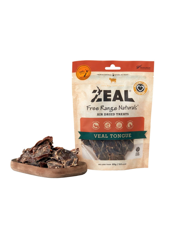 [Buy2Free1] Zeal Veal Tongue for Dogs (85g)