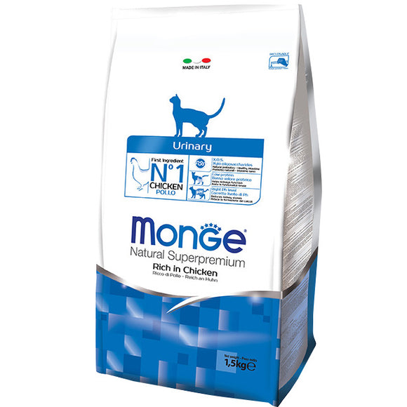 Monge Superpremium Natural Urinary Cat Food (1.5kg)