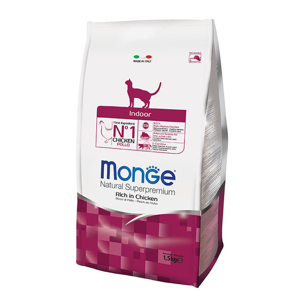 Monge Superpremium Natural Indoor Cat Food (1.5kg)