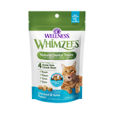 Whimzees Cat Dental Treats - Chicken & Tuna Flavor (2 sizes)