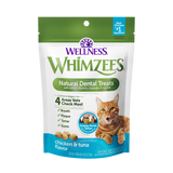 Whimzees Cat Dental Treats - Chicken & Tuna Flavor (2 sizes)