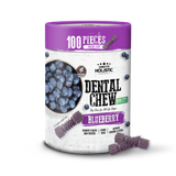 Absolute Holistic BOOST! Dental Chew Value Tub for Dogs - Blueberry (2 sizes)