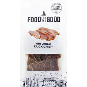 Food For The Good Duck Crisp Air-Dried Treats for Dogs & Cats (100g)