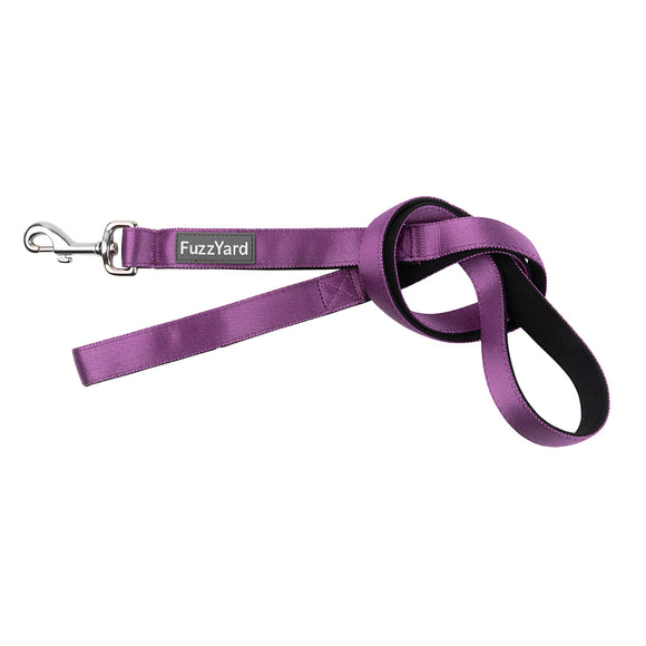 Fuzzyard Plain Lead - Grape (2 sizes)