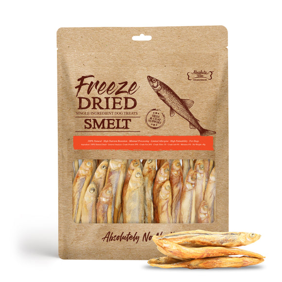 Absolute Bites Freeze Dried Treats (Smelt) for Dogs (40g)