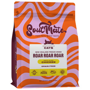 SoulMate Roar Roar Roar North Island Chicken Freeze Dried Cat Food (2 sizes)