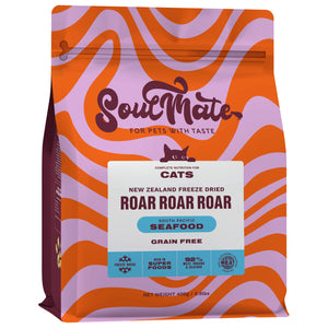 SoulMate Roar Roar Roar South Pacific Seafood Freeze Dried Cat Food (2 sizes)