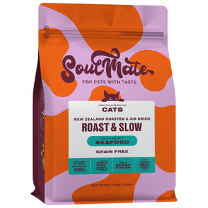 SoulMate Roast & Slow South Pacific Seafood Baked and Air Dried Cat Food (2 sizes)