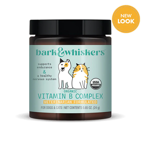 Bark & Whiskers Organic Vitamin B Complex for Dogs & Cats (24g)