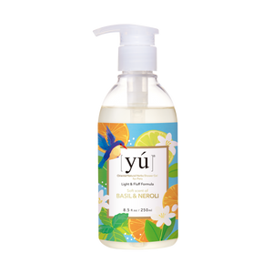 YU Light & Fluff Formula Oriental Natural Herbs Shower Gel for Cats & Dogs - Basil & Neroli (2 sizes)