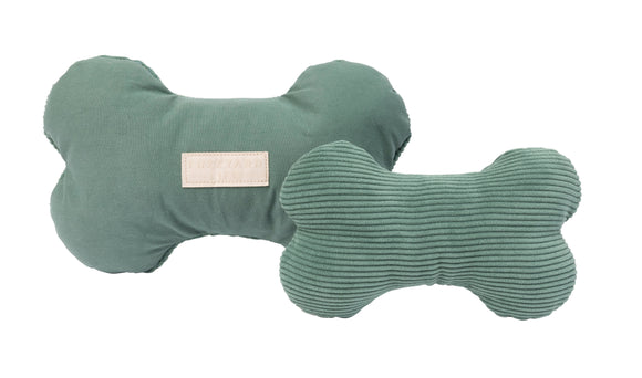 Fuzzyard Life Dog Toy Bone (Myrtle Green) 2 sizes