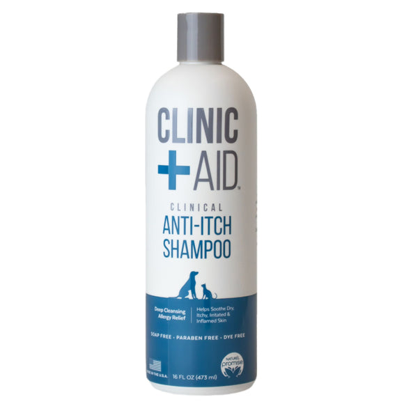 Naturel Promise Clinic Aid Anti-itch Shampoo For Dogs & Cats [Volume : 16 fl oz.]