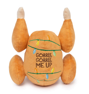 FuzzYard Christmas Dog Toy - Gobble Gobble Me Up Turkey