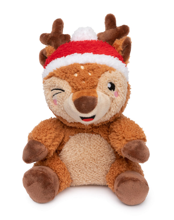 FuzzYard Christmas Dog Toy - Rosco Reindeer [Size:Small]