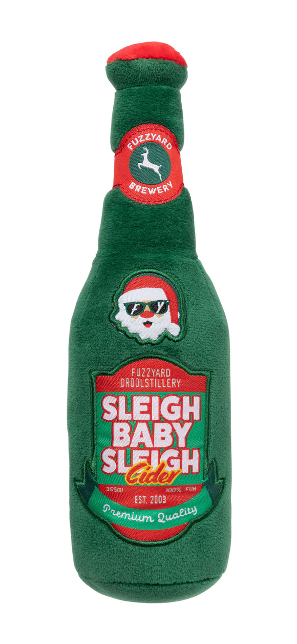 FuzzYard Christmas Dog Toy - Sleigh Baby Sleigh Cider