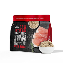 Absolute Holistic Raw in the Bag Complete Freeze Dried Dog Food - Pork Bites (14oz)