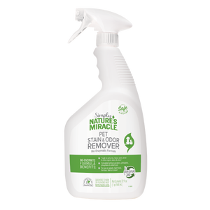 Nature’s Miracle Simply Pet Stain and Odor Remover - Plant Based (32oz)