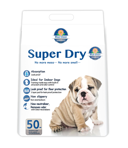 [Buy1Free1] Blue Clean Super Dry SAP 7g Pee Pad (2 sizes)