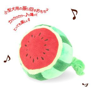 Petz Route Musical Dog Toy (Watermelon)