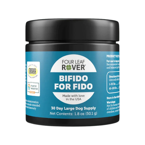 Four Leaf Rover BIFIDO FOR FIDO Bifido For Fido - Immediate Support For Digestive Distress (50.1g)