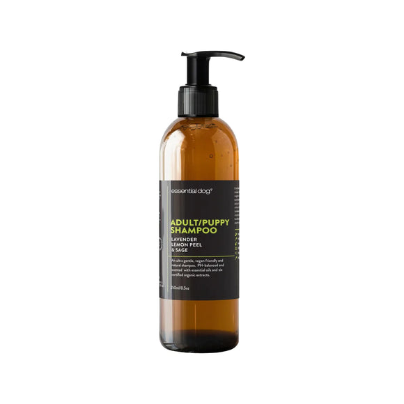 Essential Dog Shampoo: Lavender, Lemon Peel And Clary Sage (Adult & Puppies) (2 sizes)