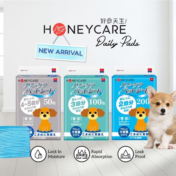 Honeycare Daily Pads for Pets (3 sizes)