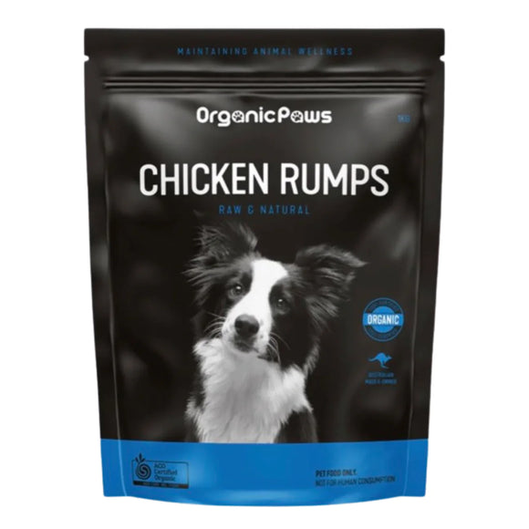 Organic Paws Chicken Rumps Treats for Dogs