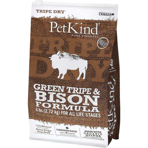 Petkind Green Tripe & Bison Grain-Free Dry Dog Food (2 sizes)